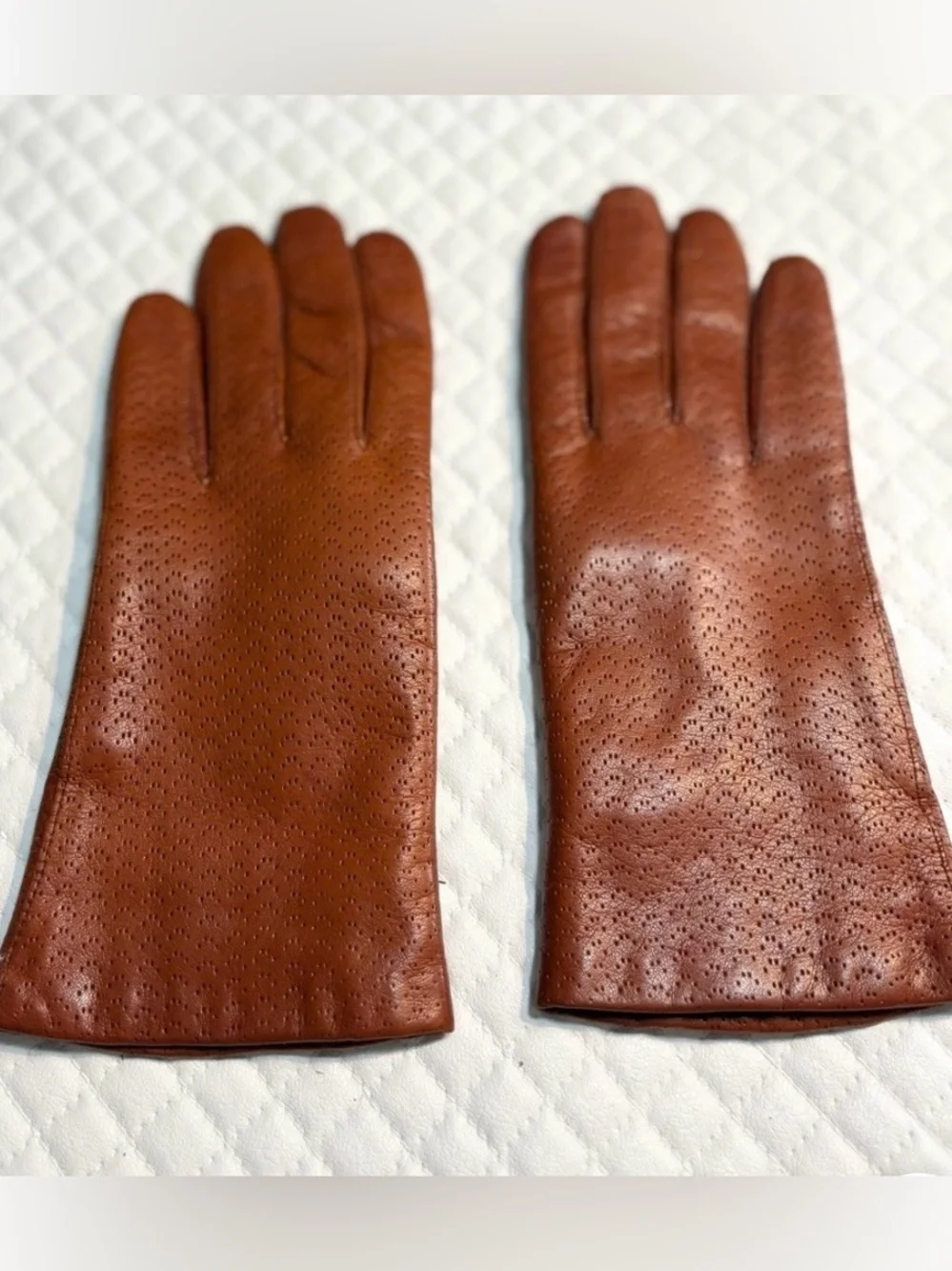 Vintage Leather Driving Gloves size 6.5